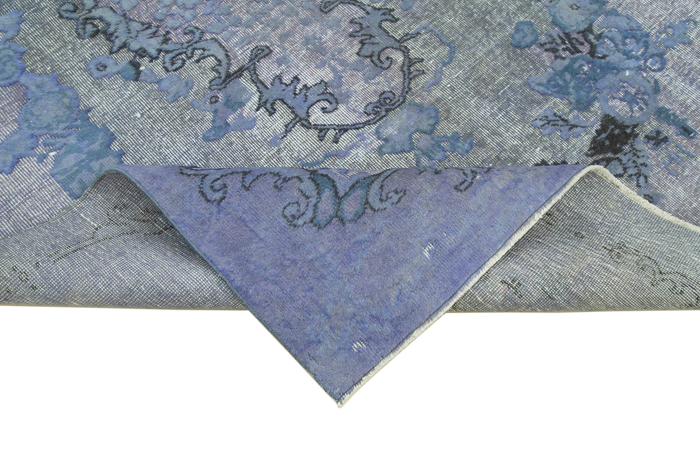 5x9 Blue Over Dyed Rug - 25520