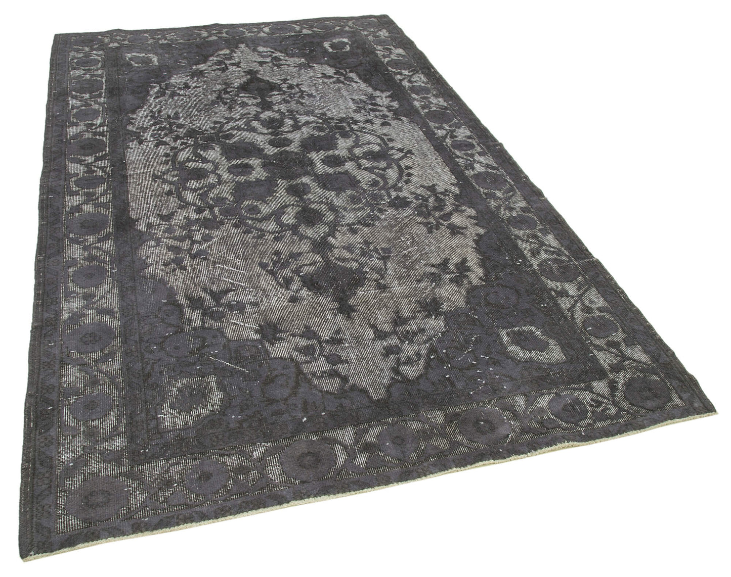 6x9 Grey Over Dyed Rug - 25527