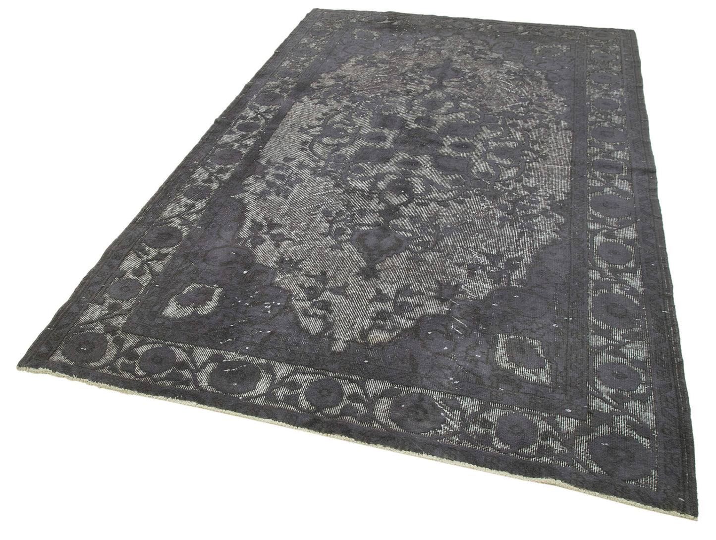 6x9 Grey Over Dyed Rug - 25527