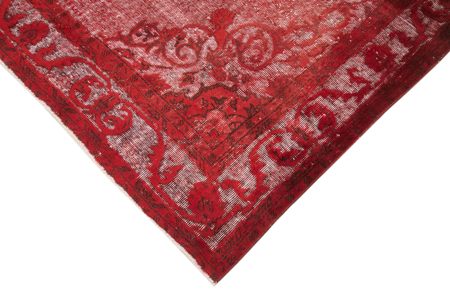 6x10 Red Over Dyed Rug - 25561