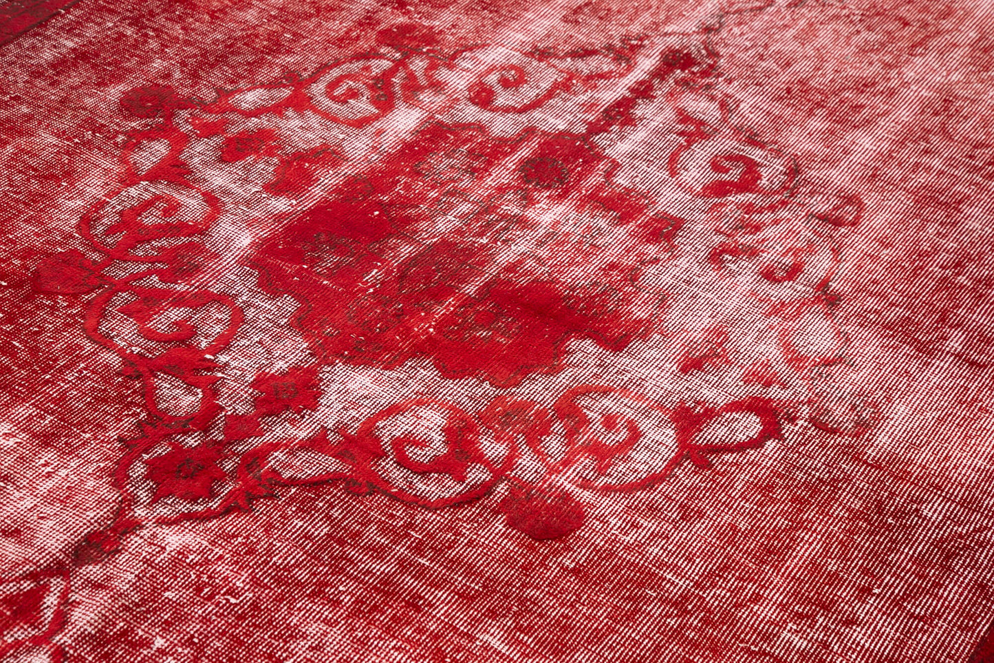 6x10 Red Over Dyed Rug - 25561