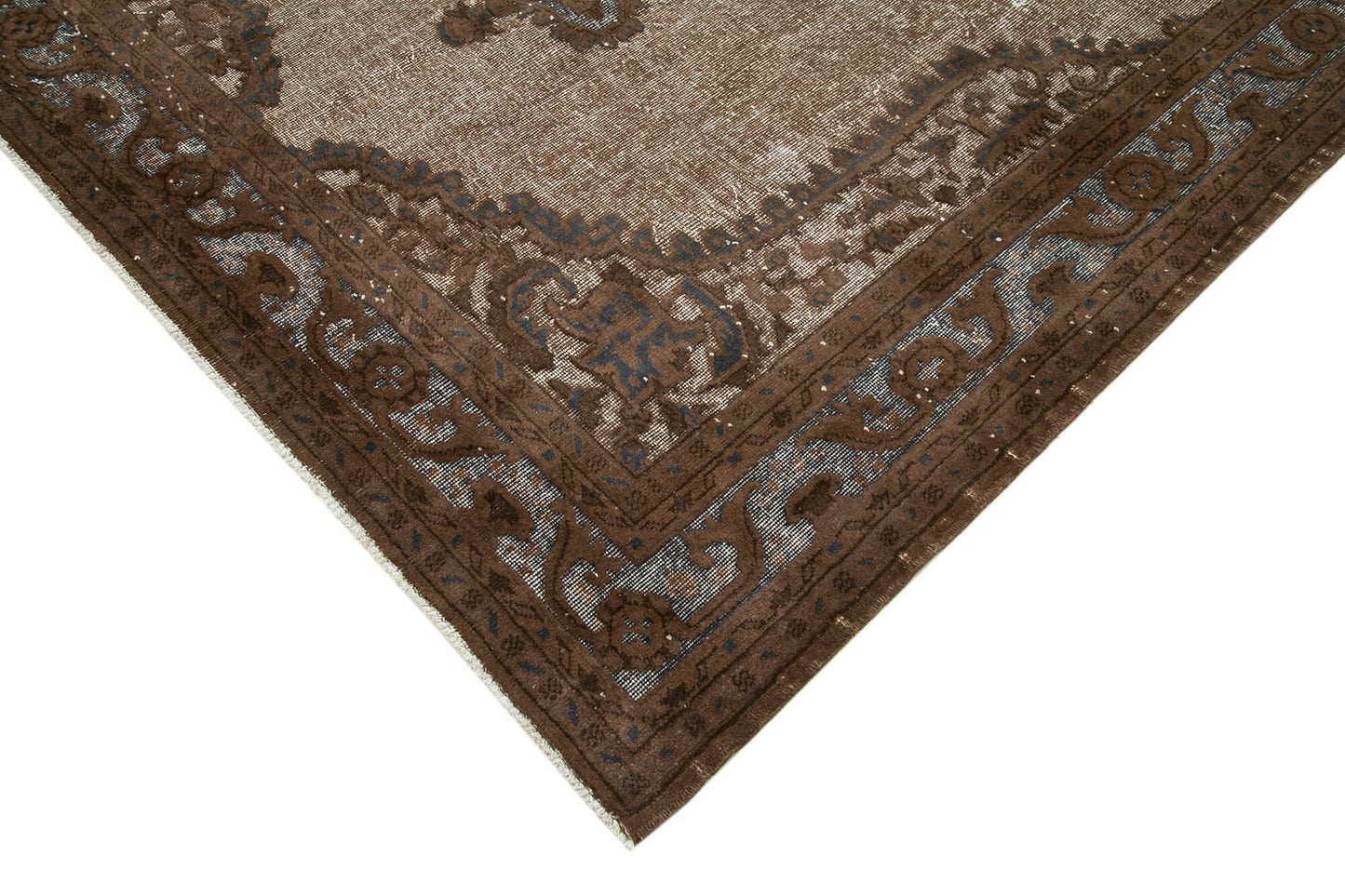 7x10 Brown Over Dyed Rug - 25563