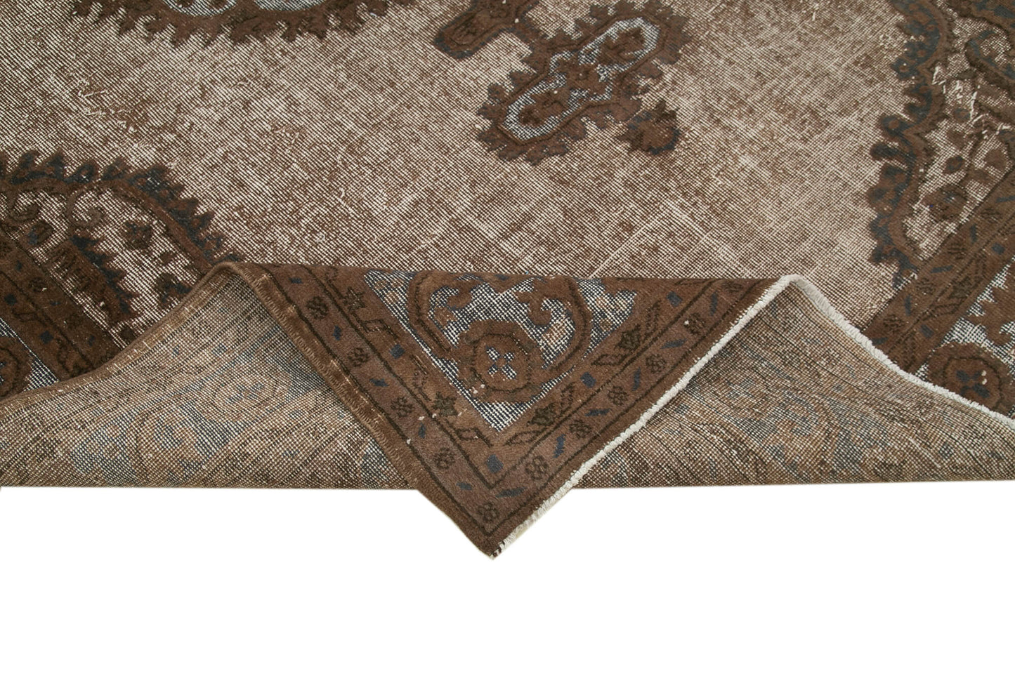 7x10 Brown Over Dyed Rug - 25563