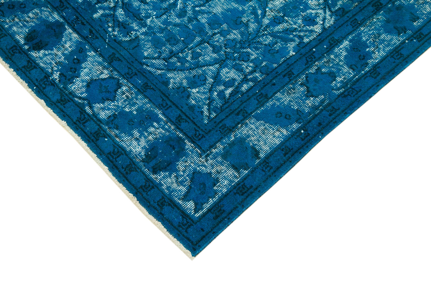 5x8 Turquoise Over Dyed Rug - 25580