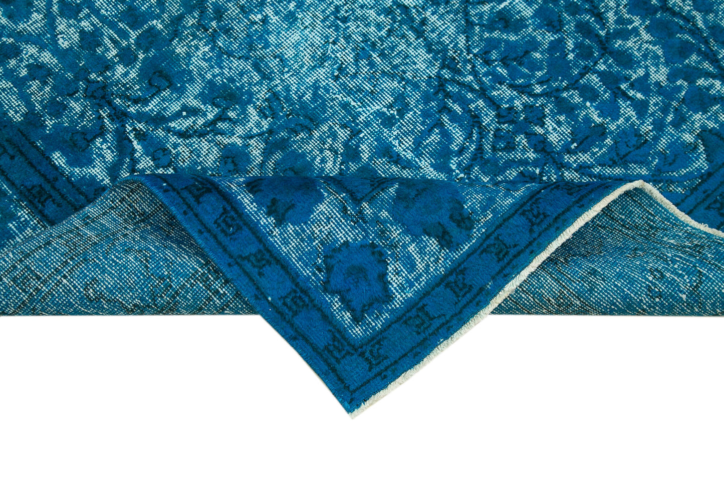 5x8 Turquoise Over Dyed Rug - 25580