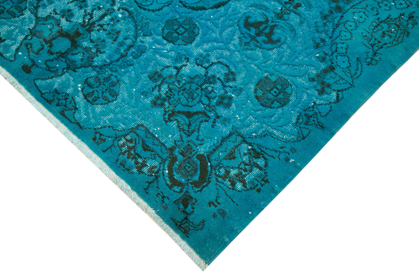 6x9 Turquoise Over Dyed Rug - 25586