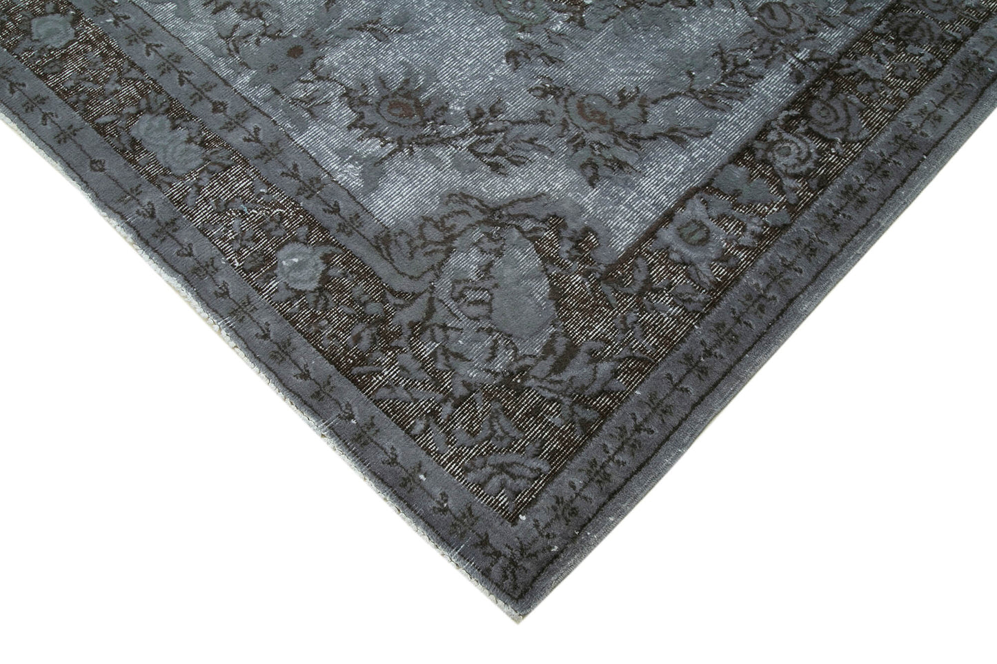 6x9 Grey Over Dyed Rug - 25591