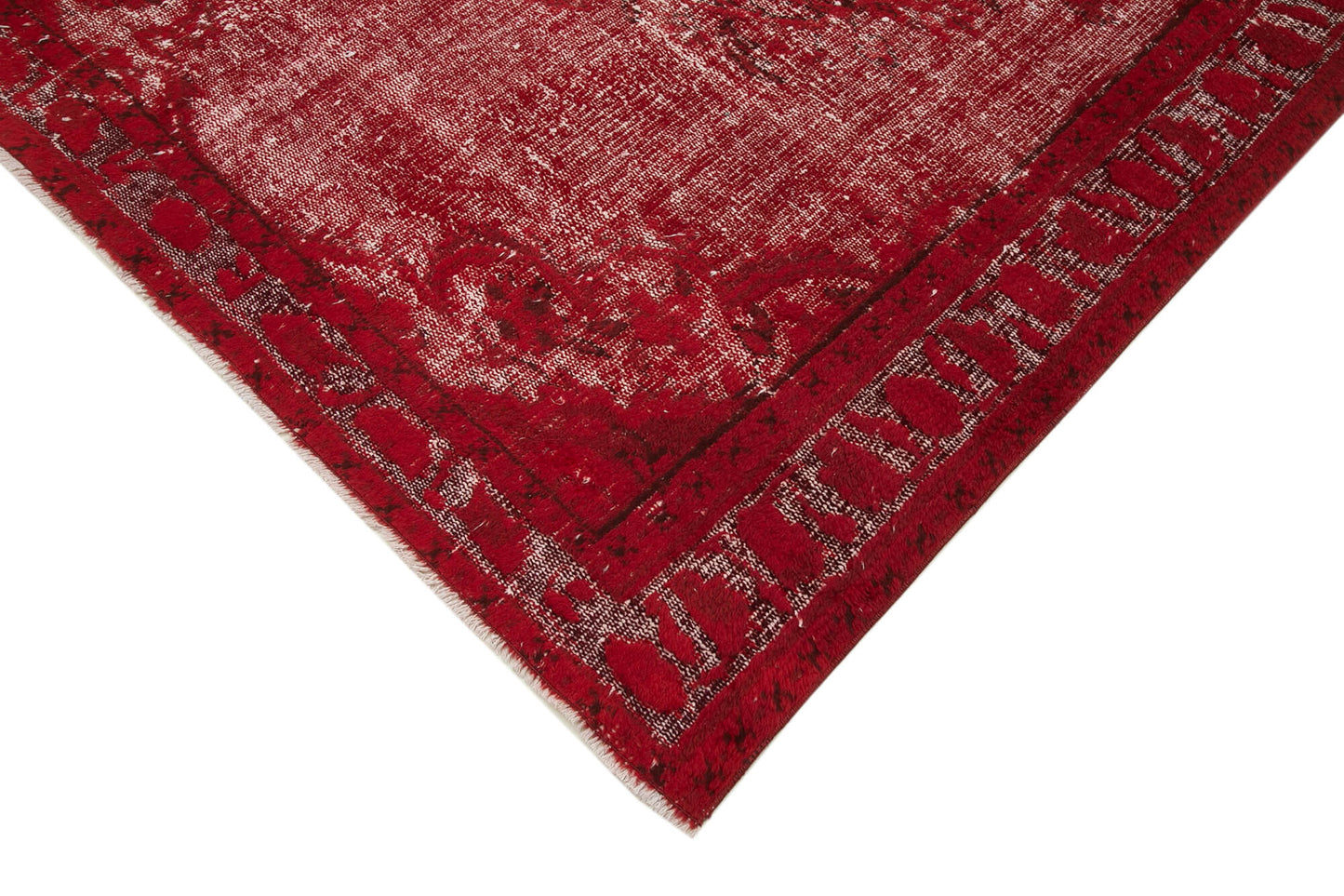 6x9 Red Over Dyed Rug - 25600