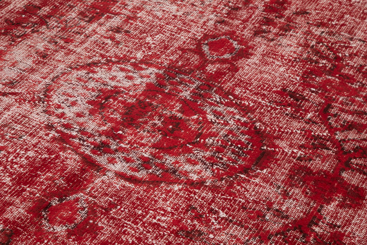 6x9 Red Over Dyed Rug - 25600