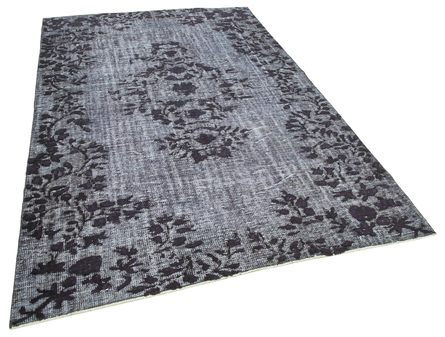 6x9 Grey Over Dyed Rug - 25617