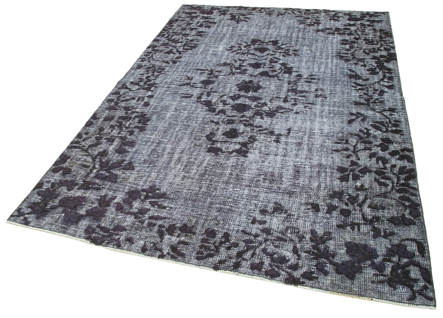 6x9 Grey Over Dyed Rug - 25617