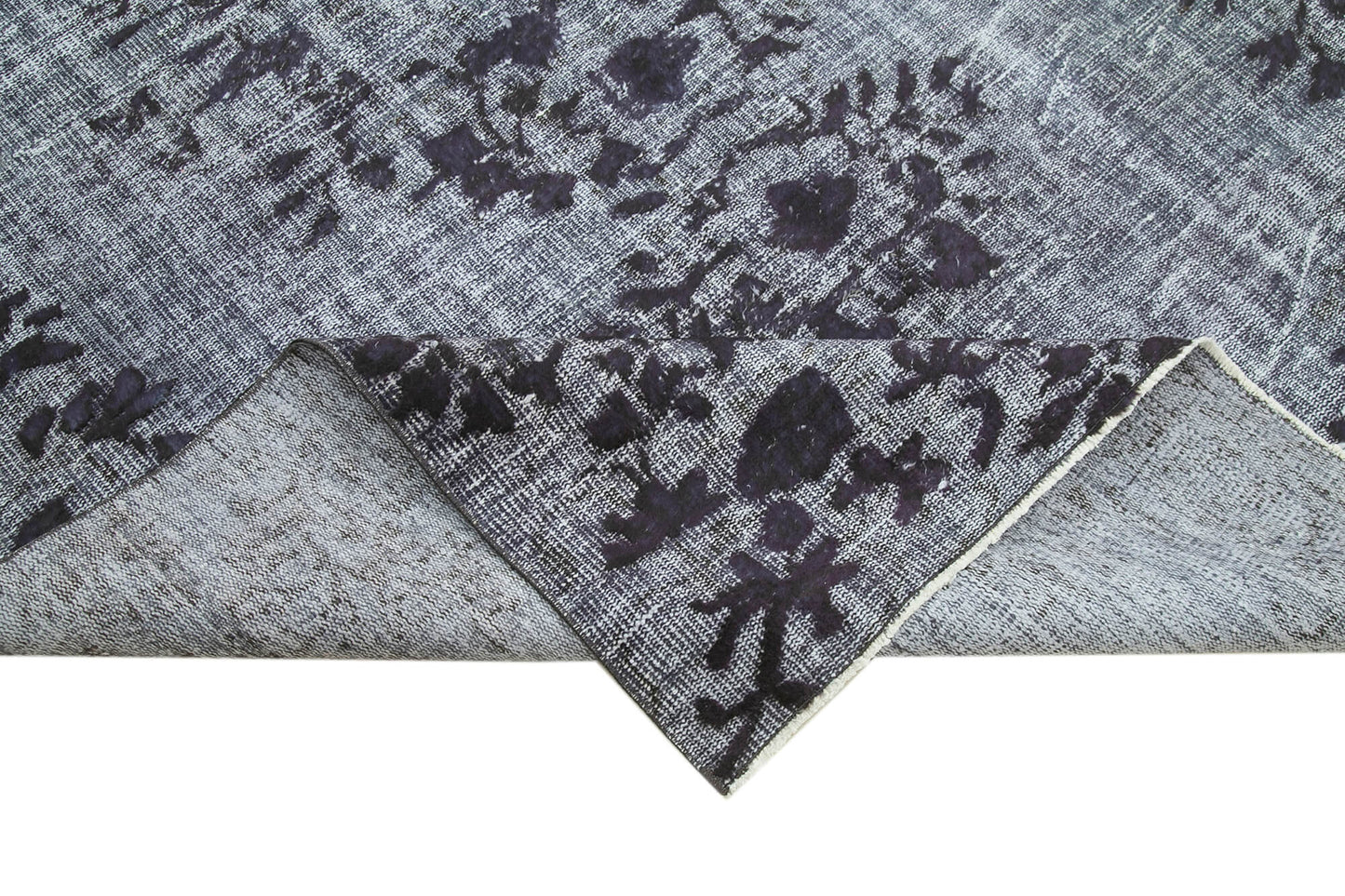 6x9 Grey Over Dyed Rug - 25617