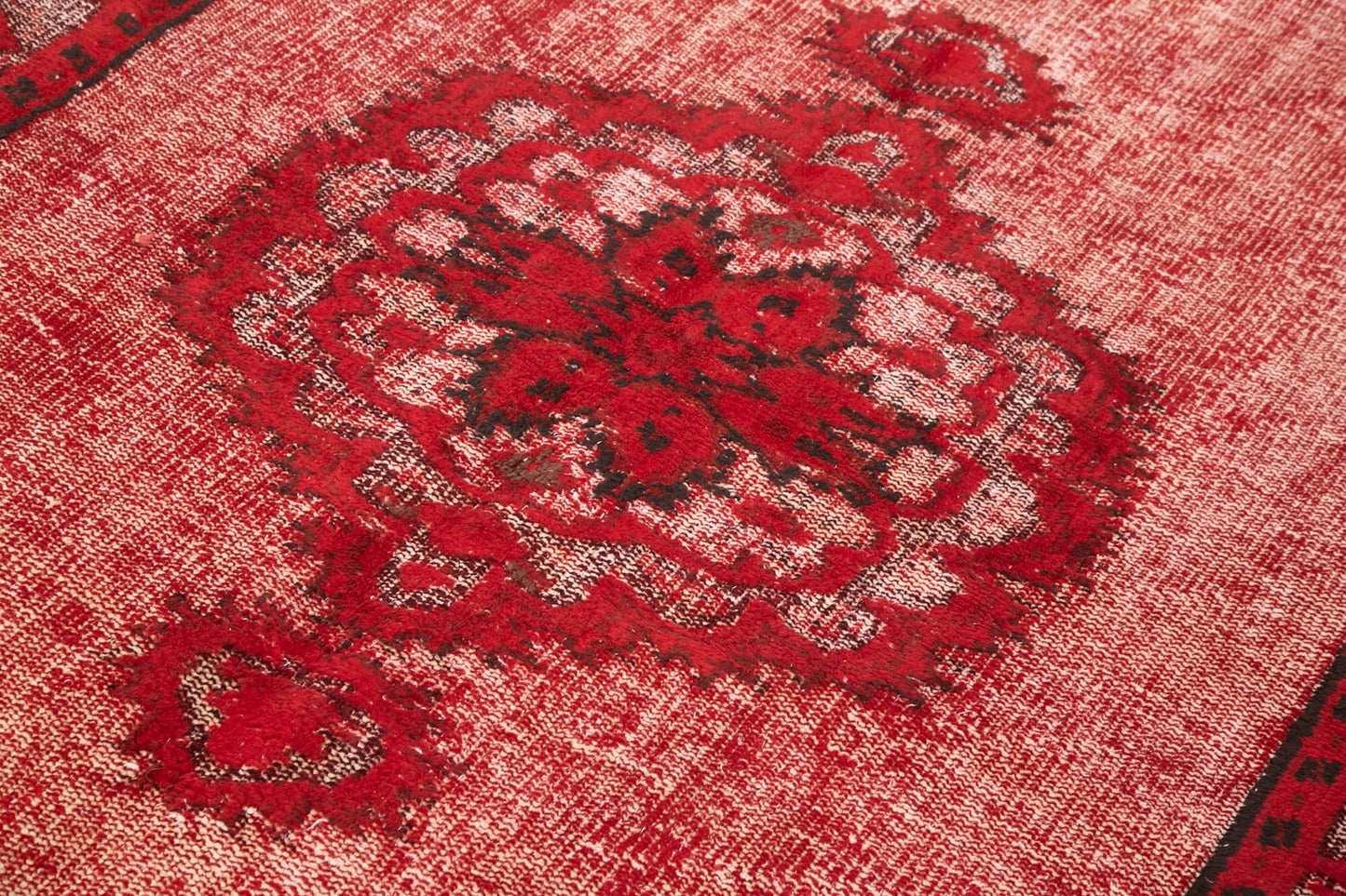 5x8 Red Over Dyed Rug - 25637