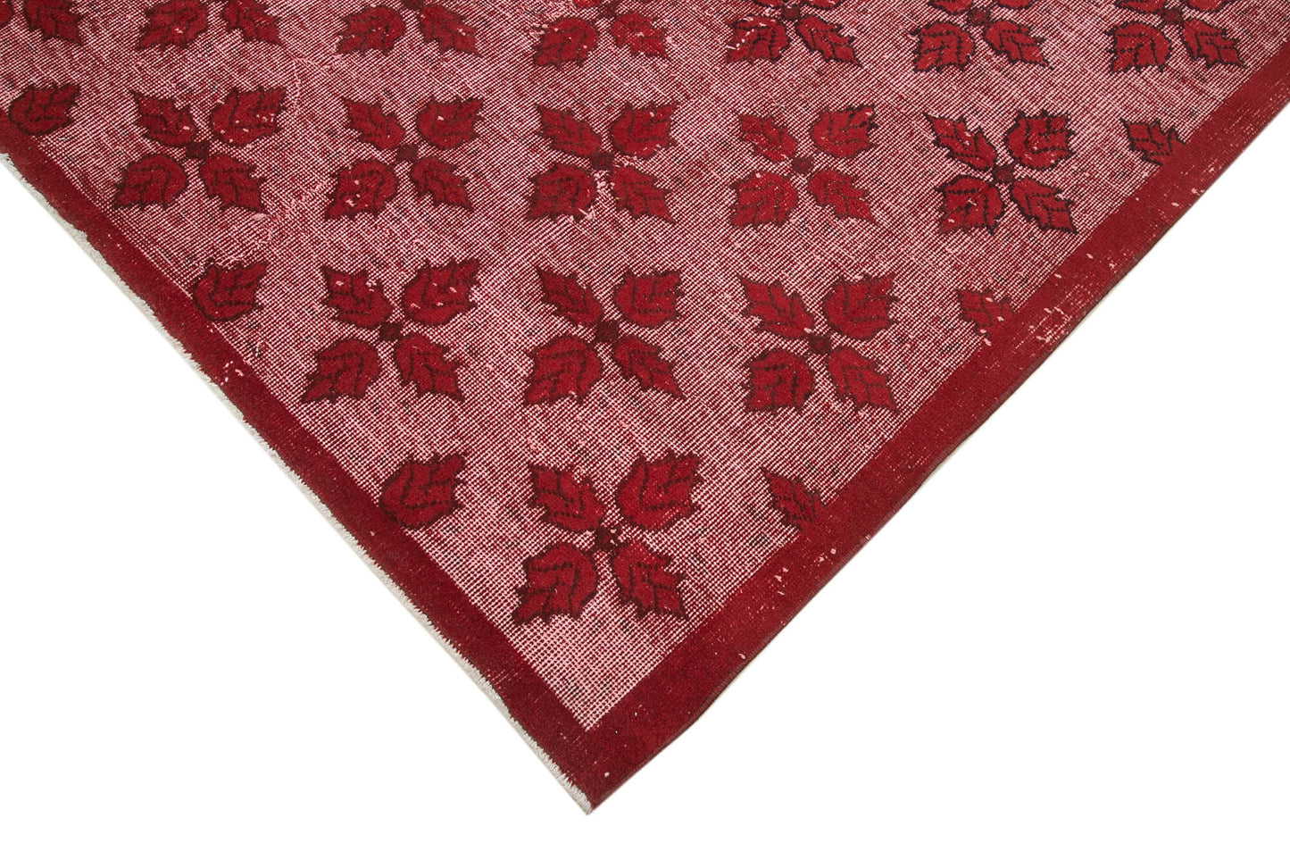 6x9 Red Over Dyed Rug - 25745