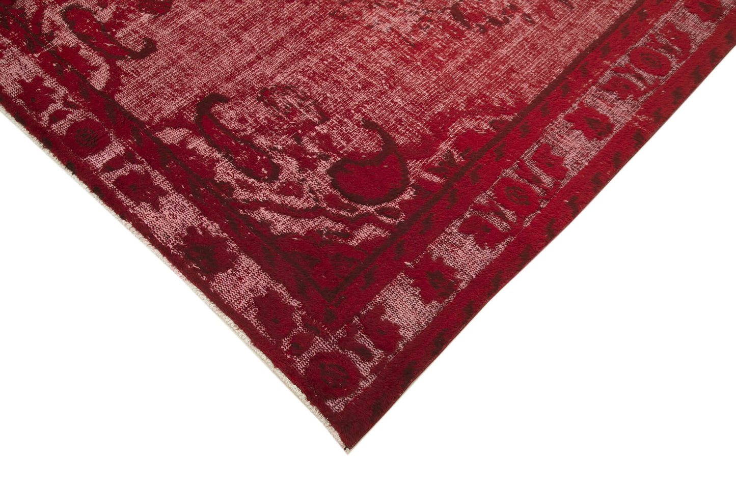 6x9 Red Over Dyed Rug - 25747