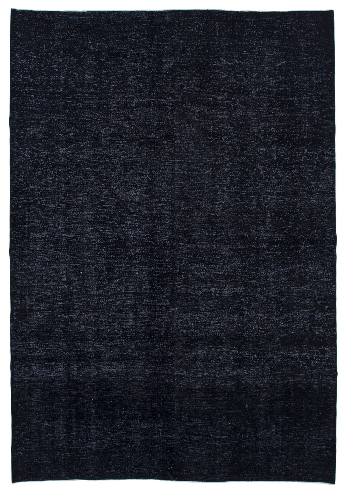 9x14 Black Overdyed Large Area Rug - 26421