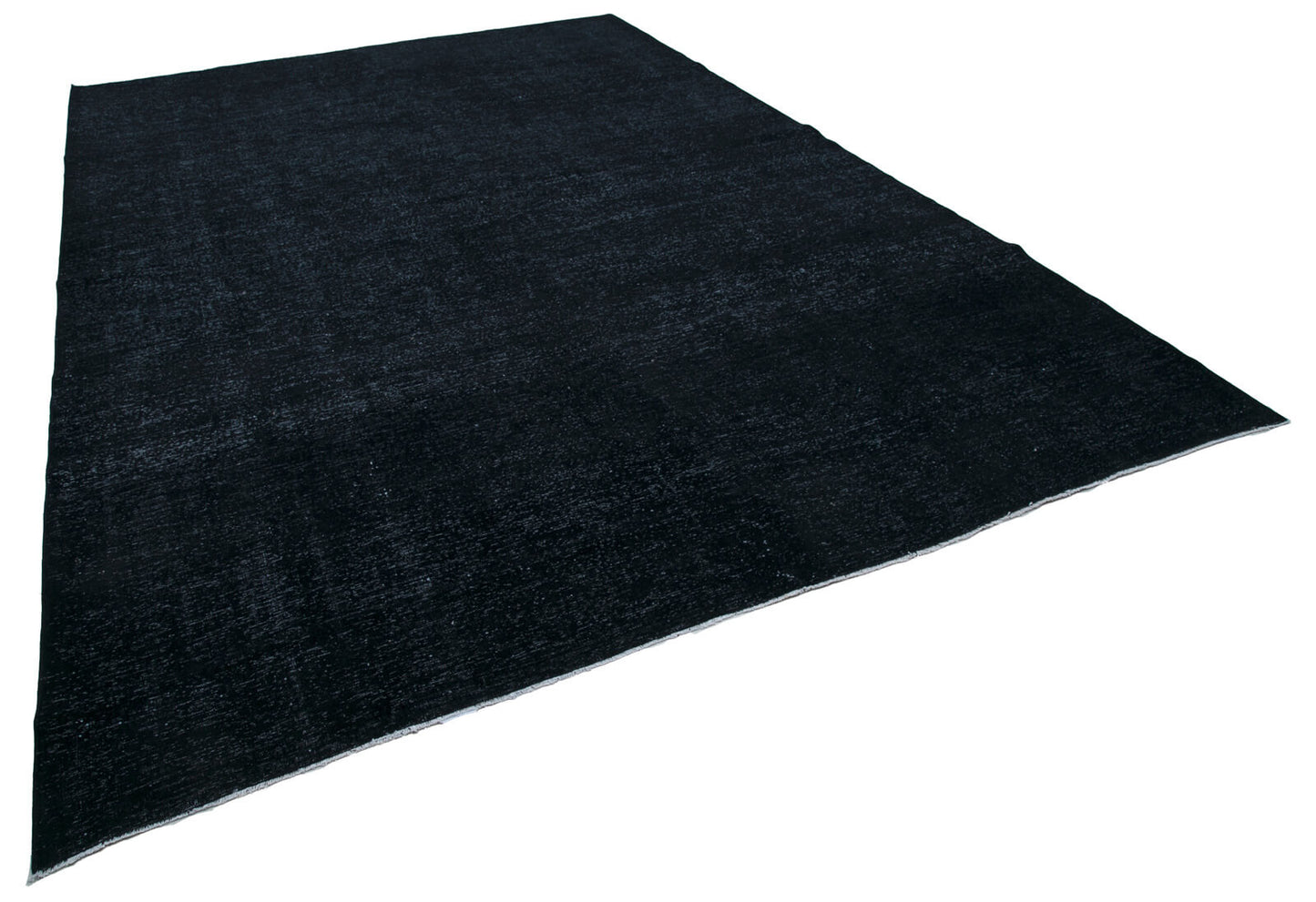 9x14 Black Overdyed Large Area Rug - 26421