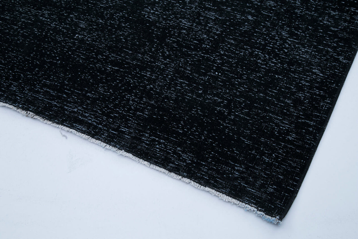 9x14 Black Overdyed Large Area Rug - 26421