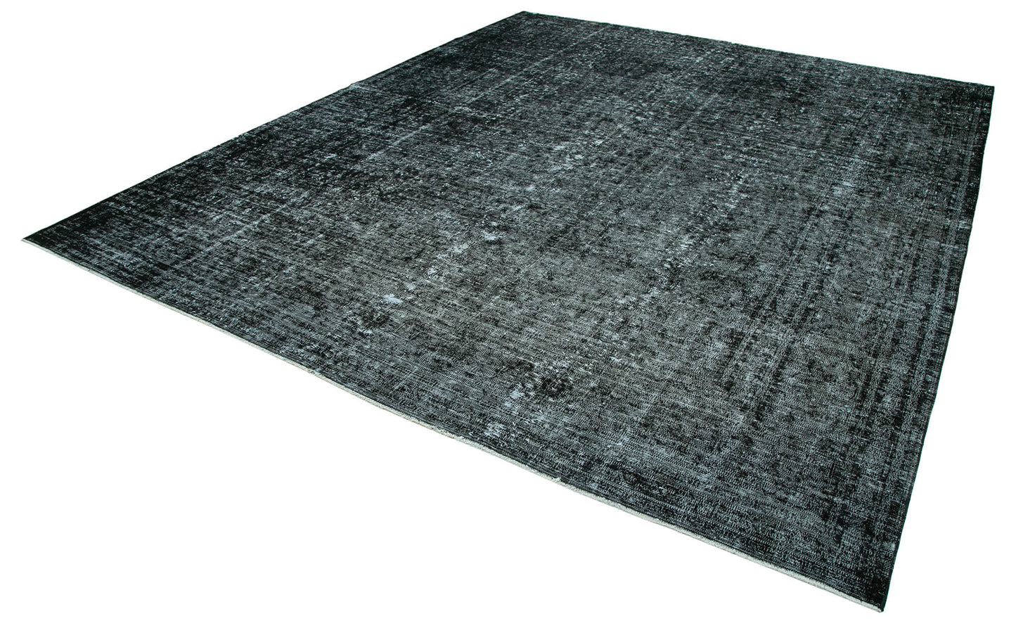 10x12 Black Overdyed Large Area Rug - 26424