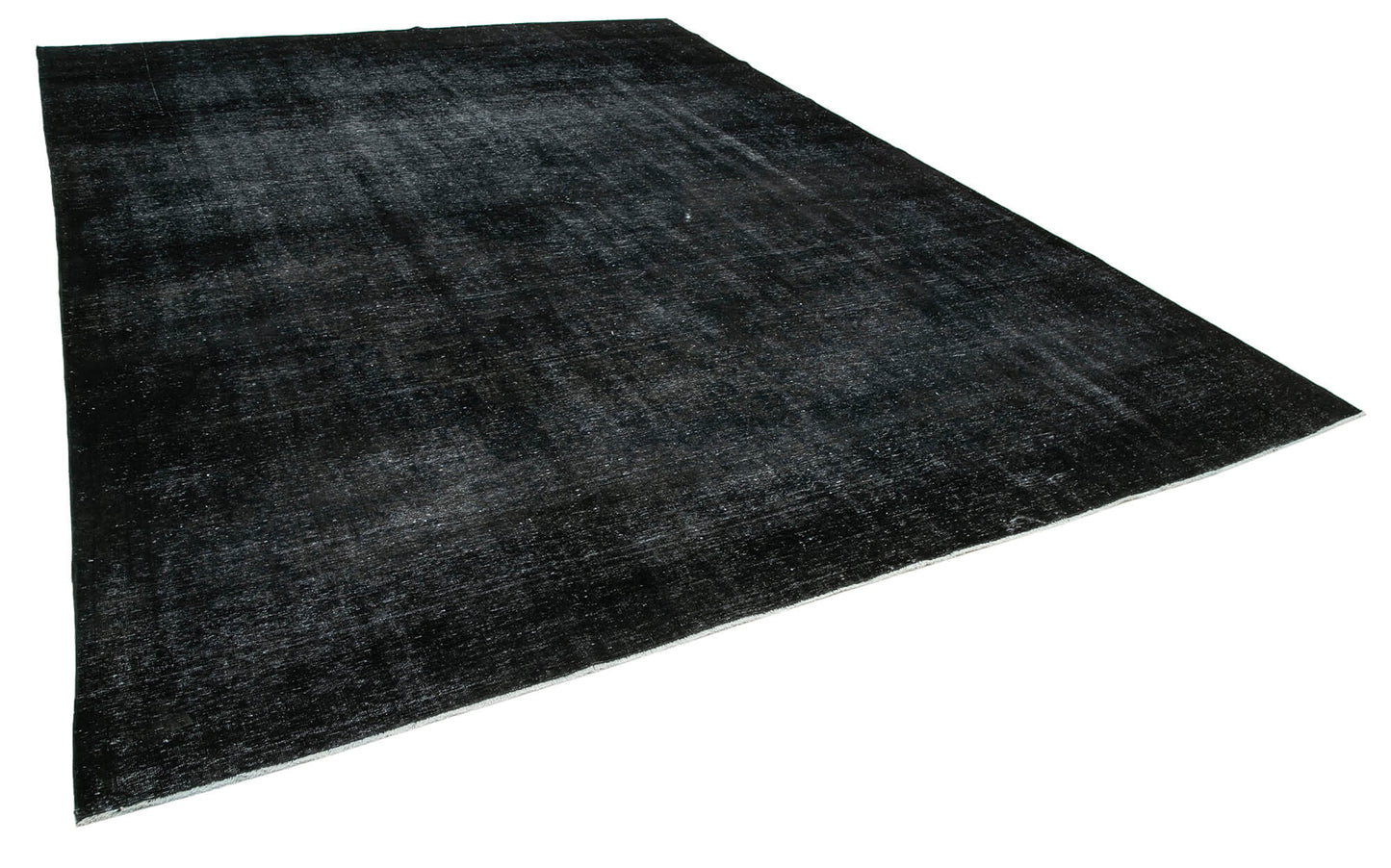 10x14 Black Overdyed Large Area Rug - 26564