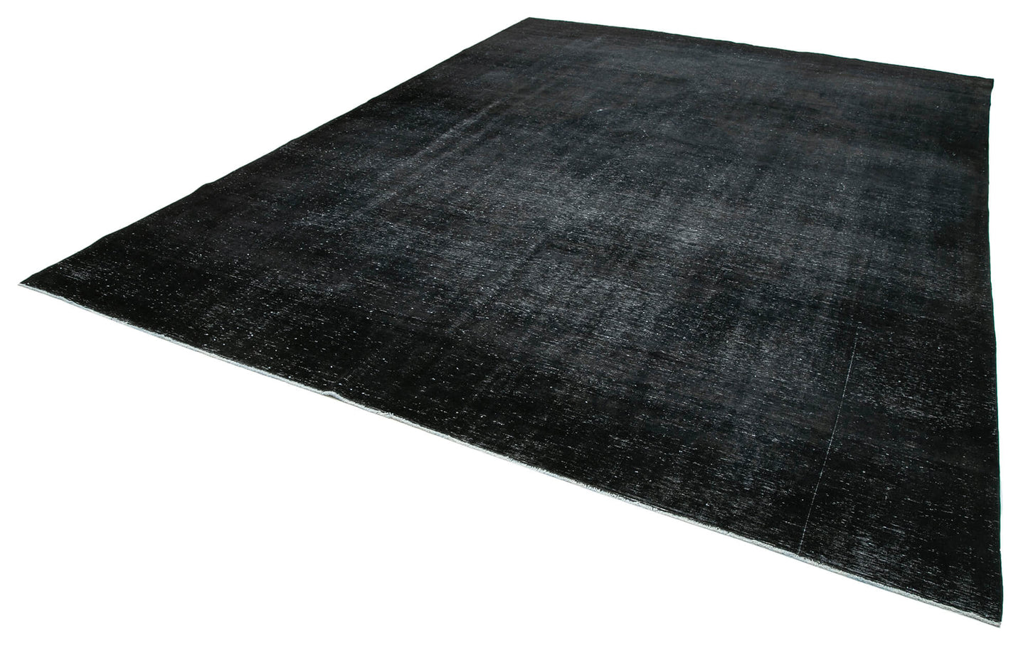 10x14 Black Overdyed Large Area Rug - 26564