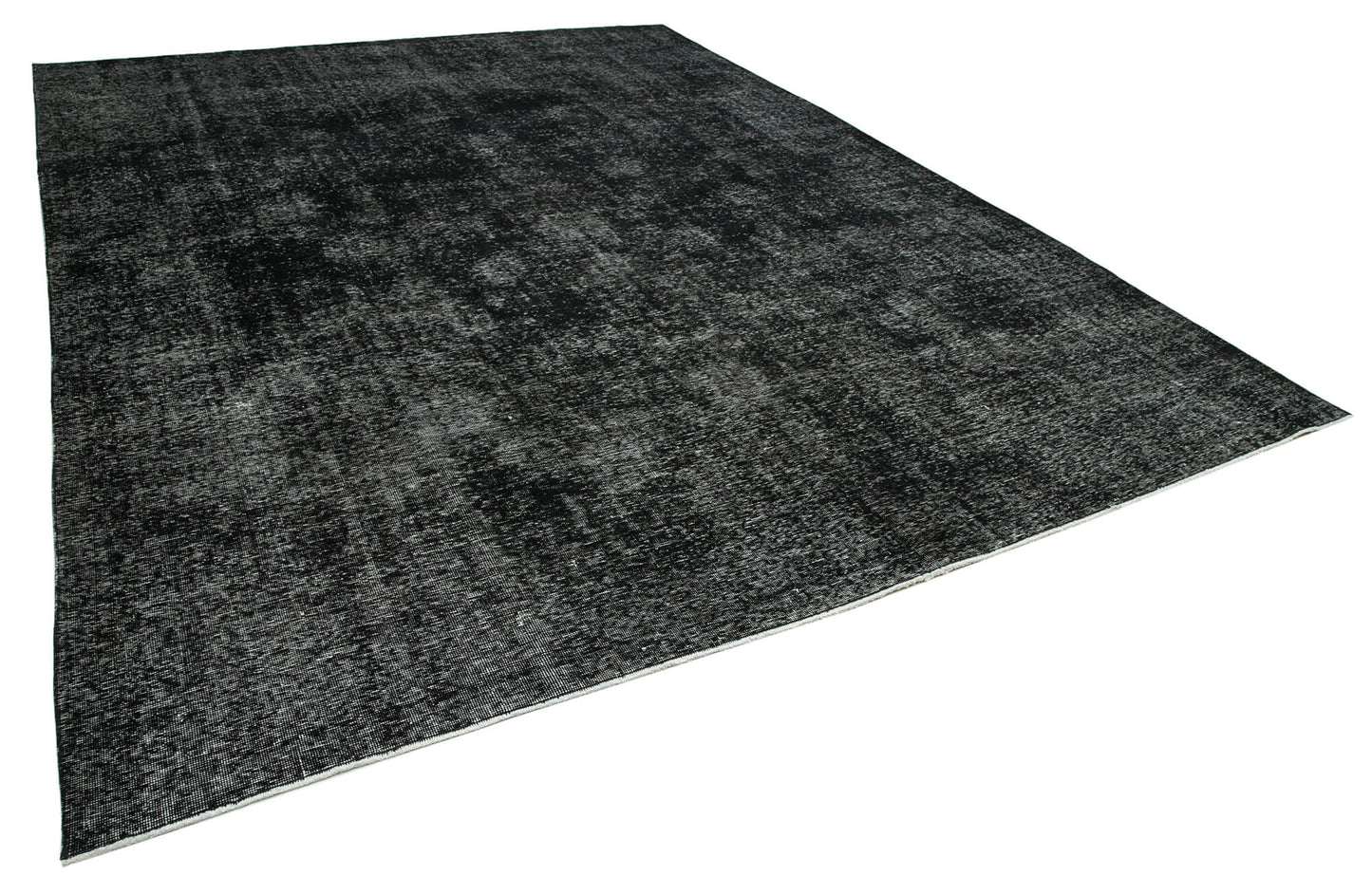 10x13 Black Overdyed Large Area Rug - 26578