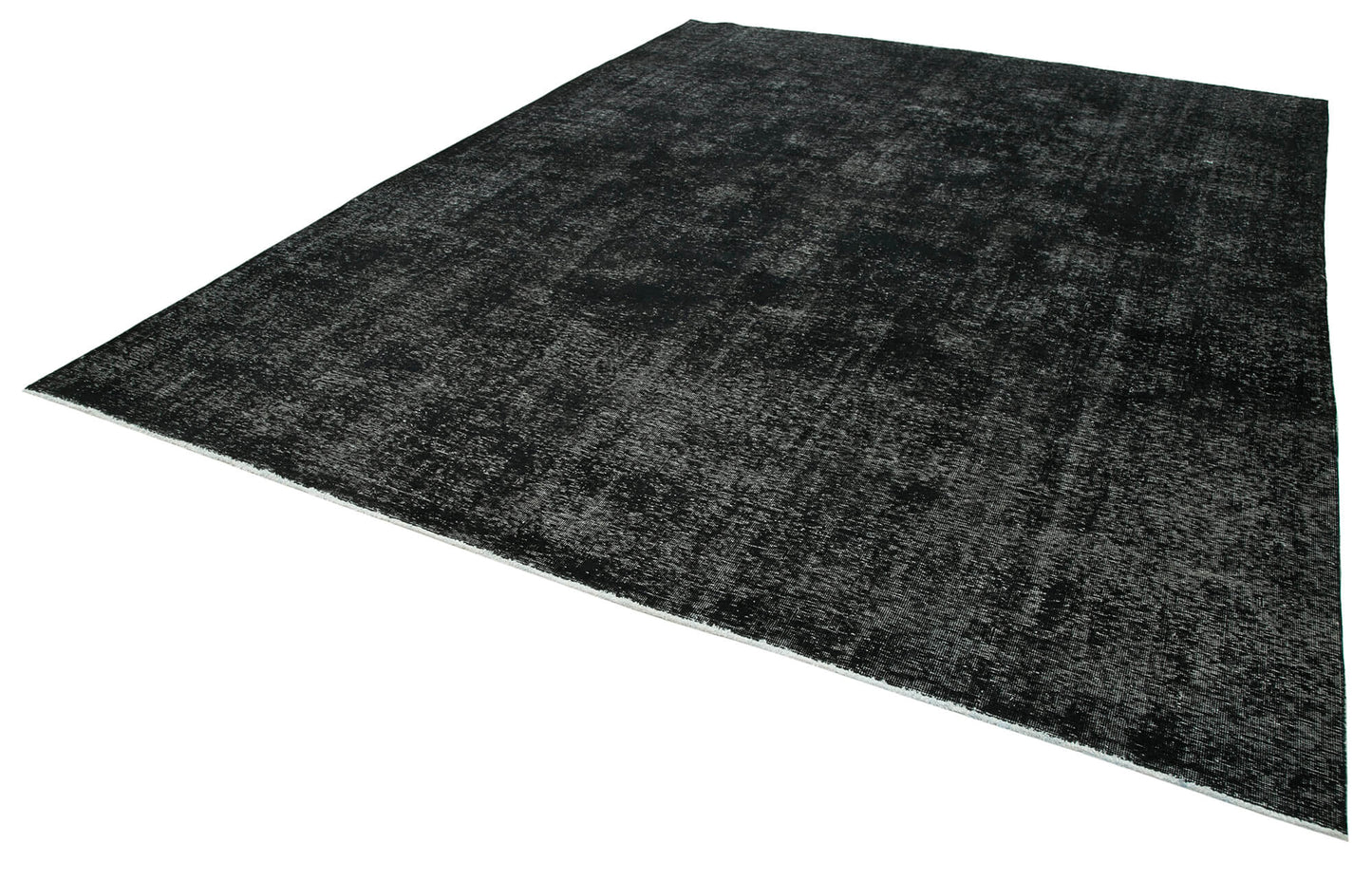 10x13 Black Overdyed Large Area Rug - 26578