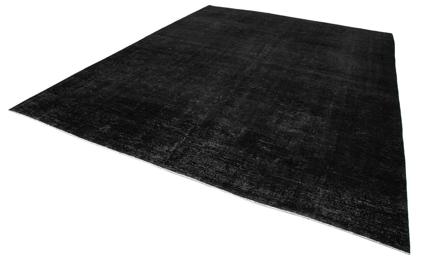 9x13 Black Overdyed Large Area Rug - 26586