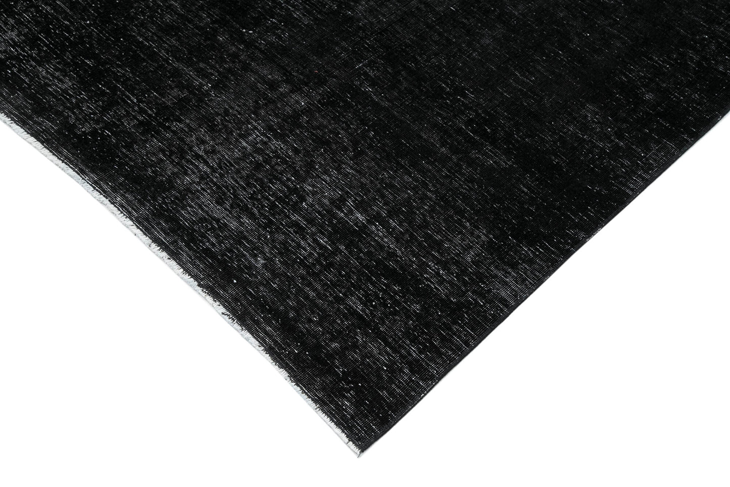 9x13 Black Overdyed Large Area Rug - 26586