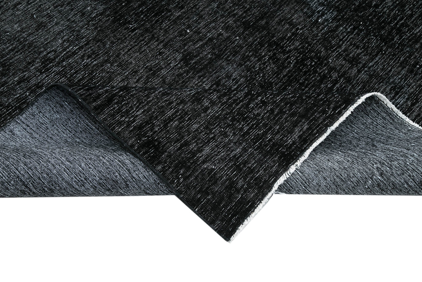 9x13 Black Overdyed Large Area Rug - 26586