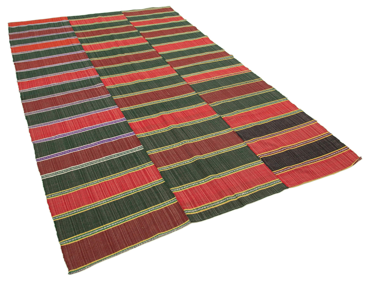 6x9 Red Vintage Kilim Rug - 28535