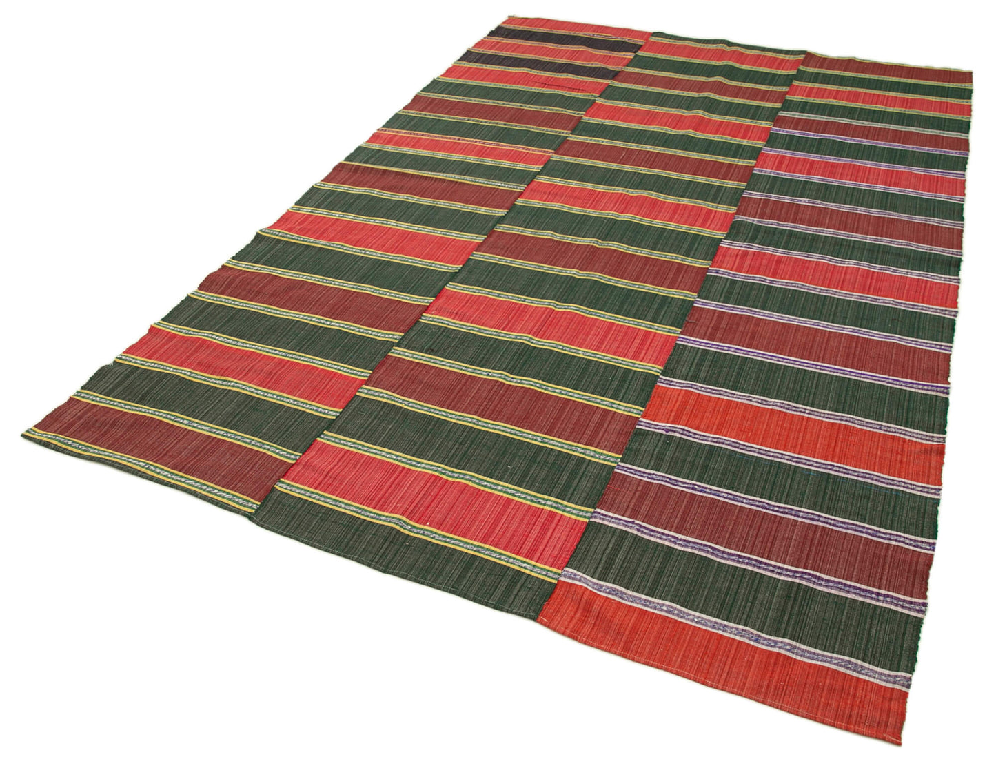 6x9 Red Vintage Kilim Rug - 28535