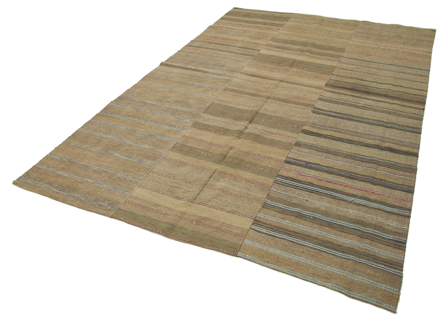 6x10 Brown Vintage Kilim Rug - 28559