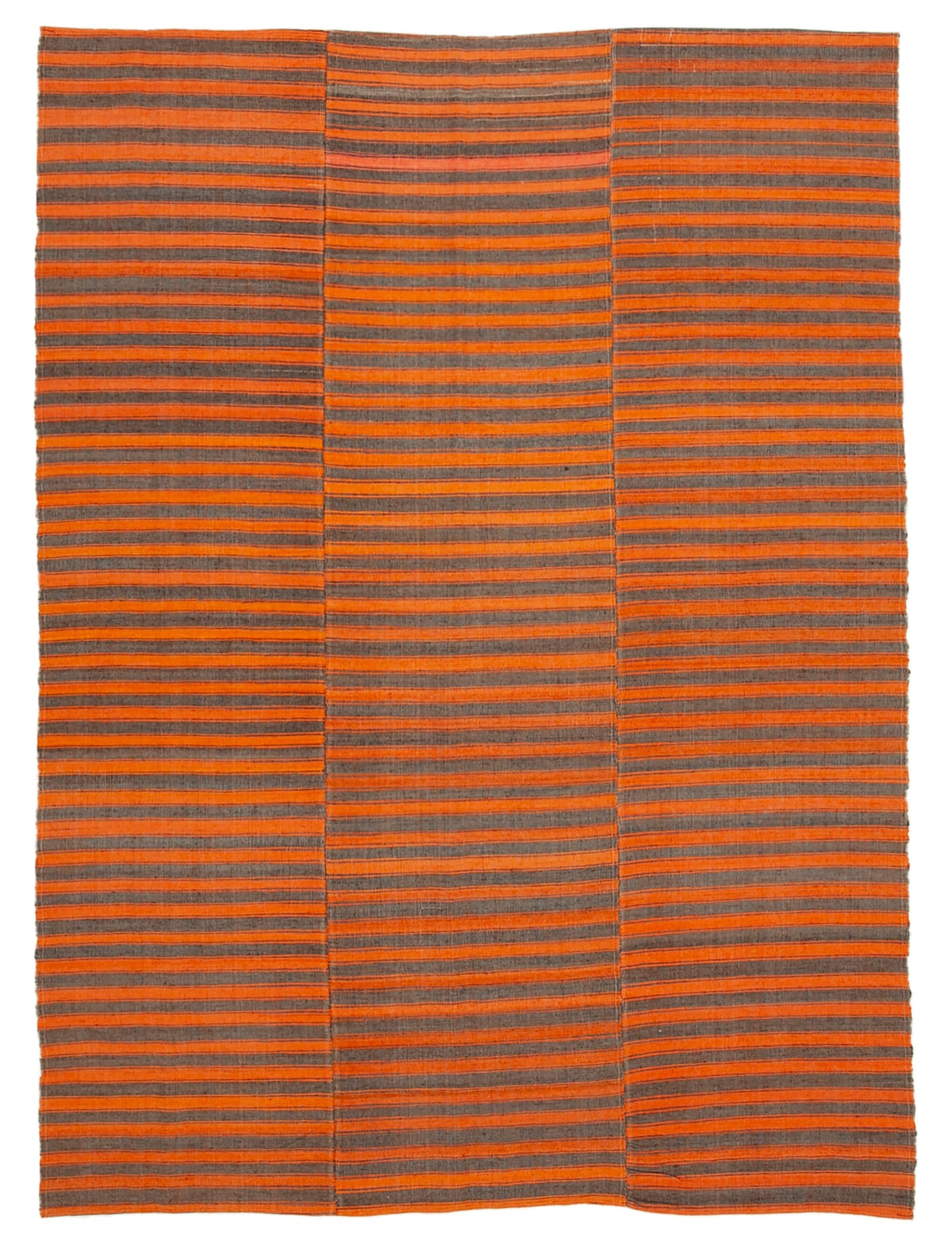 6x9 Orange Vintage Kilim Rug - 28566