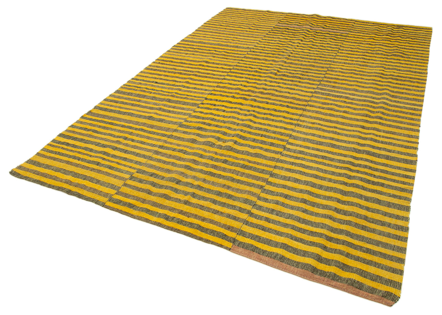 6x10 Yellow Vintage Kilim Rug - 28575