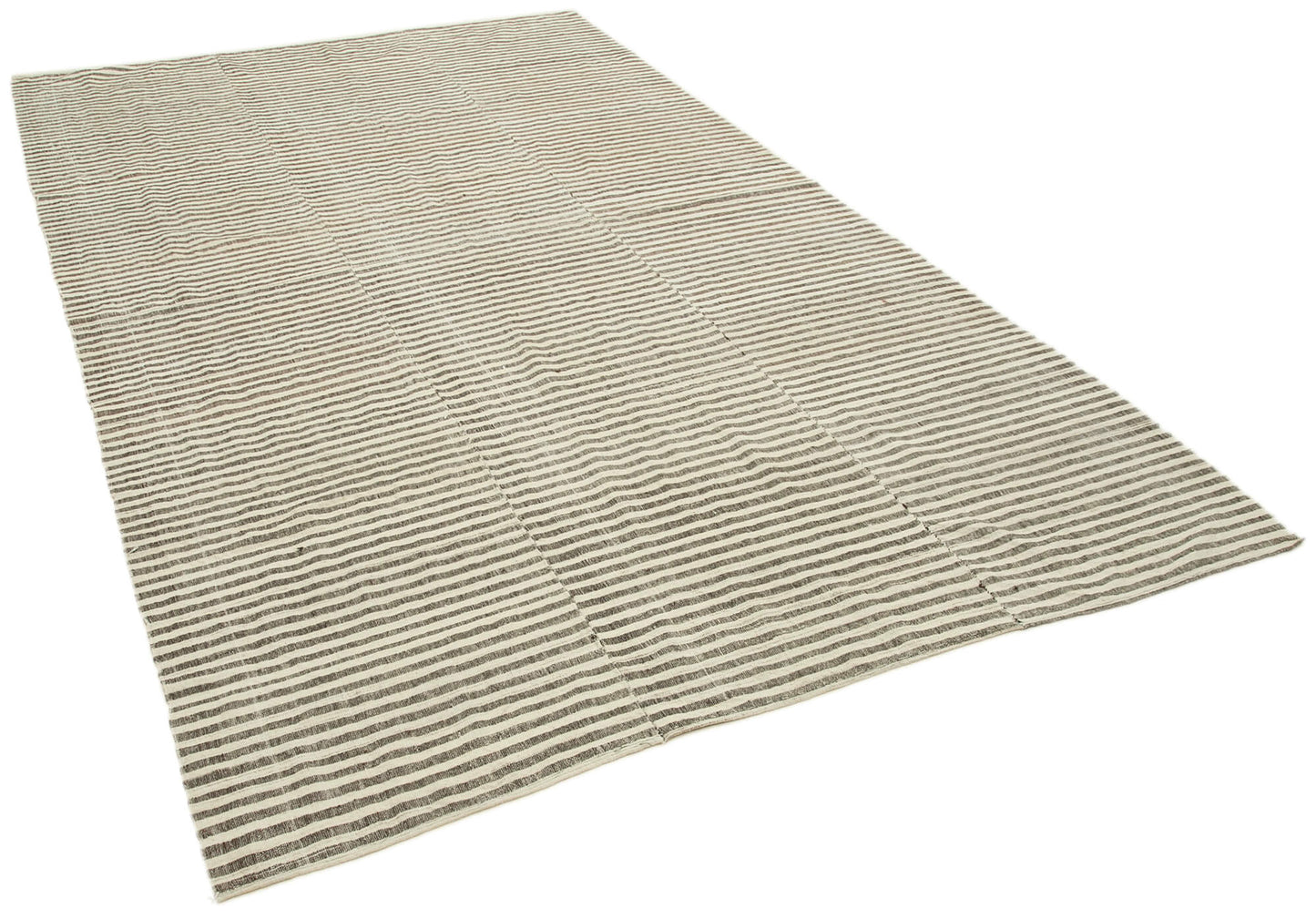 6x10 Beige Vintage Kilim Rug - 28576