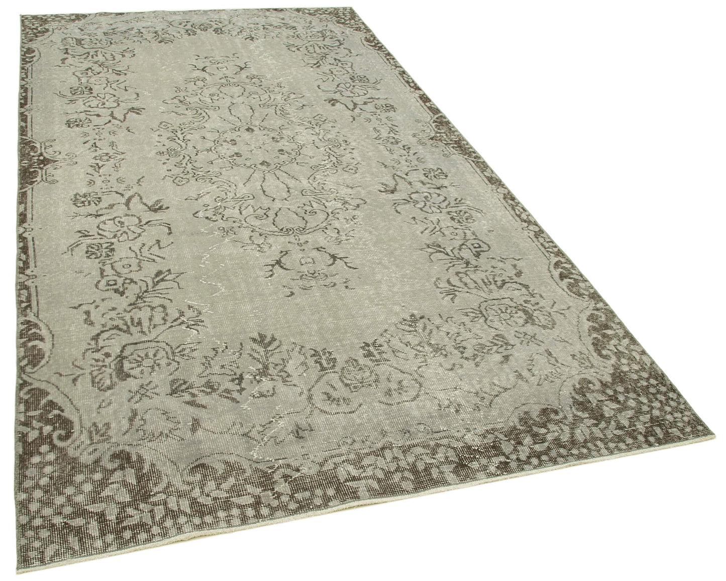 5x9 Grey Overdyed Rug - 29833