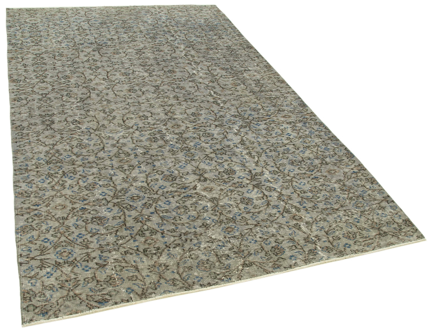 5x9 Grey Overdyed Rug - 29846