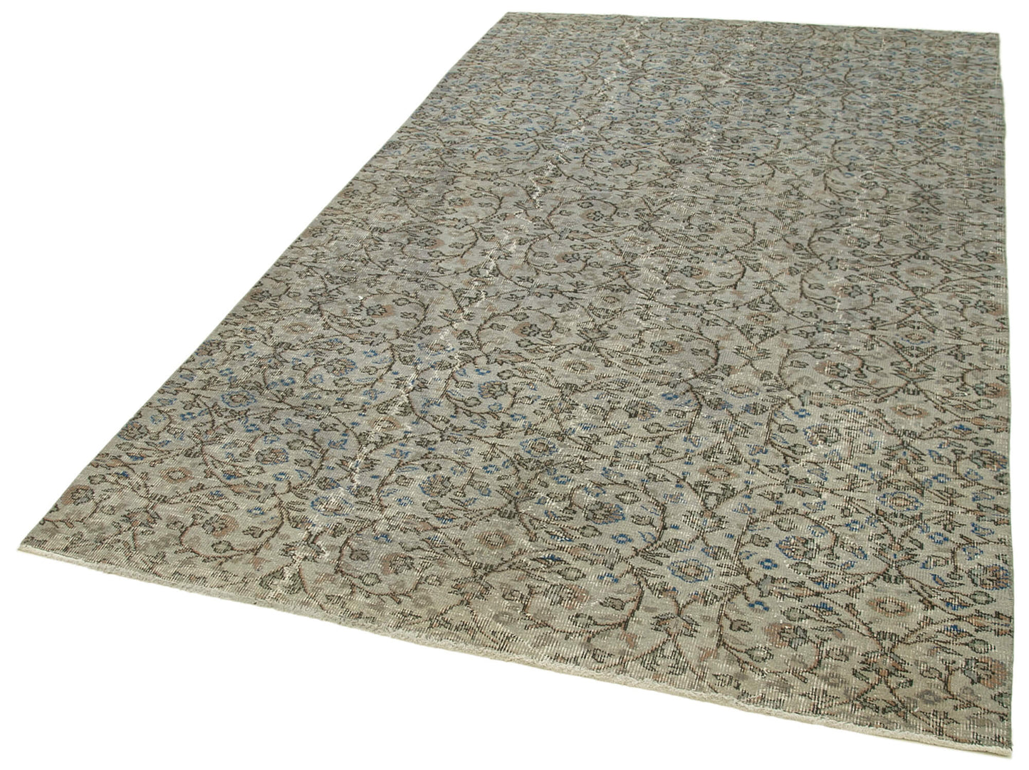 5x9 Grey Overdyed Rug - 29846