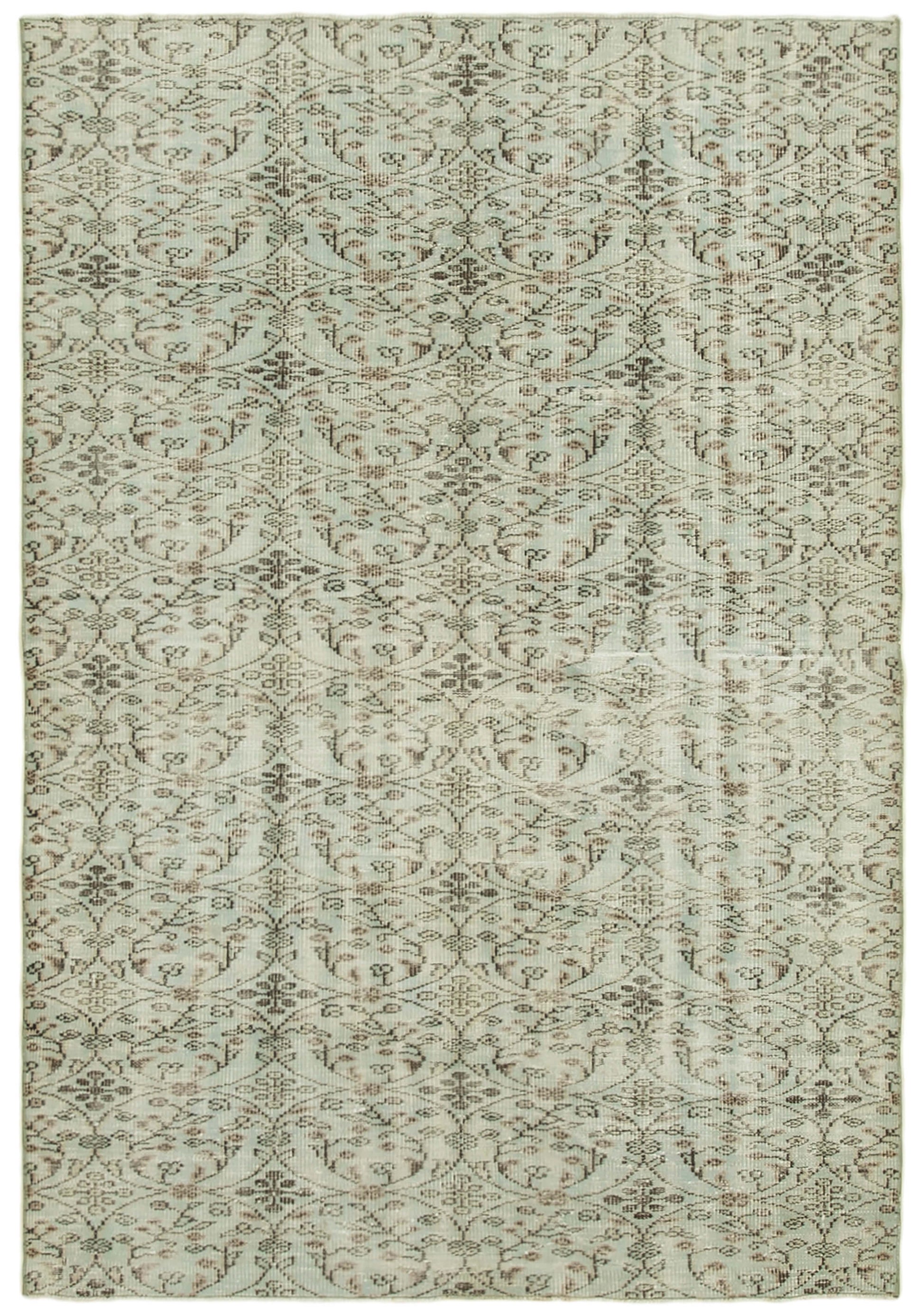 6x8 Grey Overdyed Rug - 29868