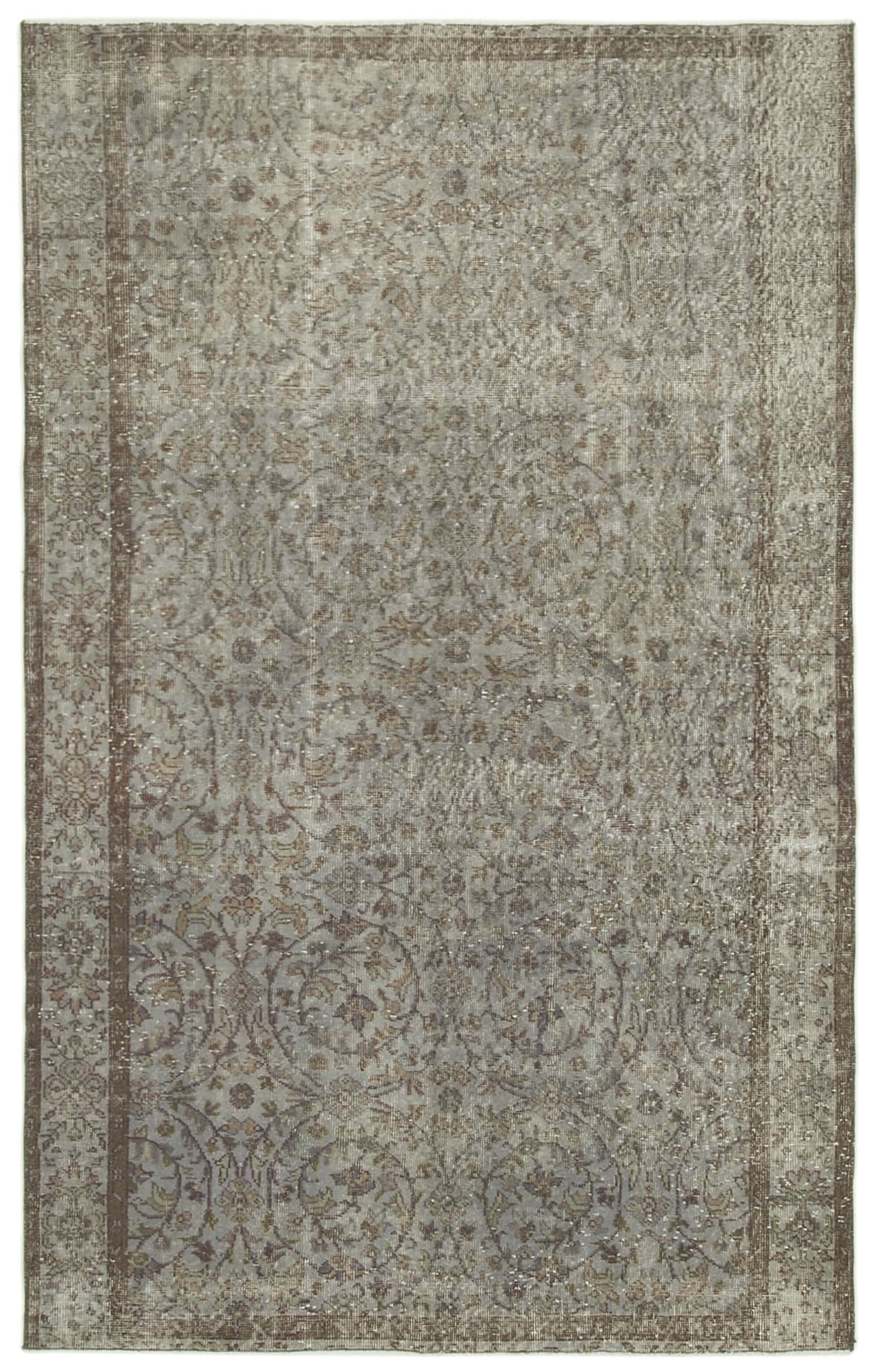 5x8 Grey Overdyed Rug - 29922