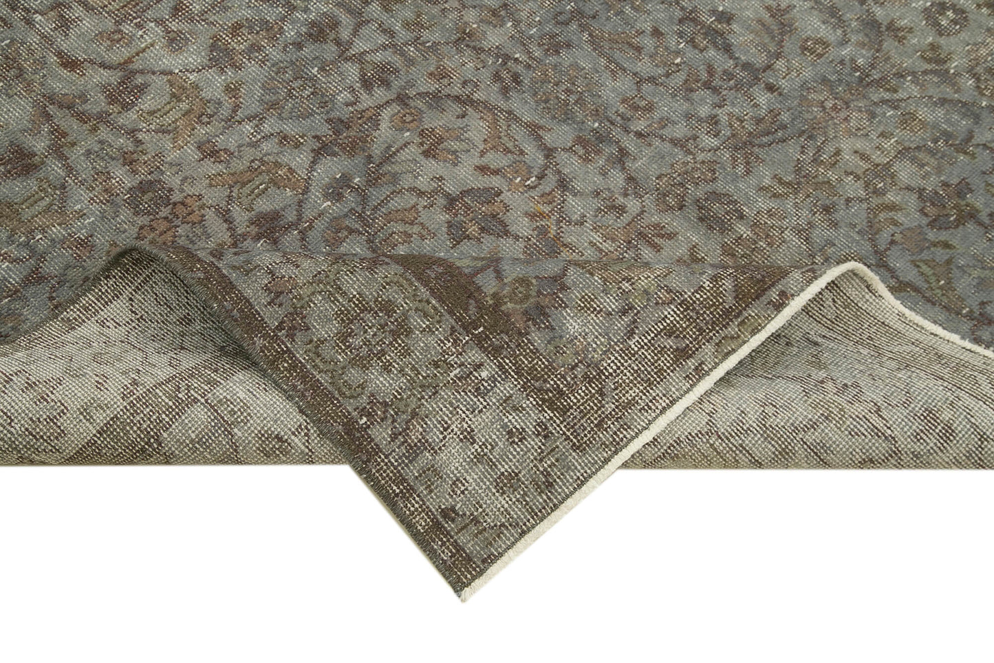 5x8 Grey Overdyed Rug - 29922