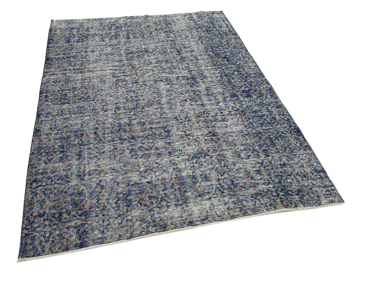 5x7 Blue Bohemian Rug  - 29933