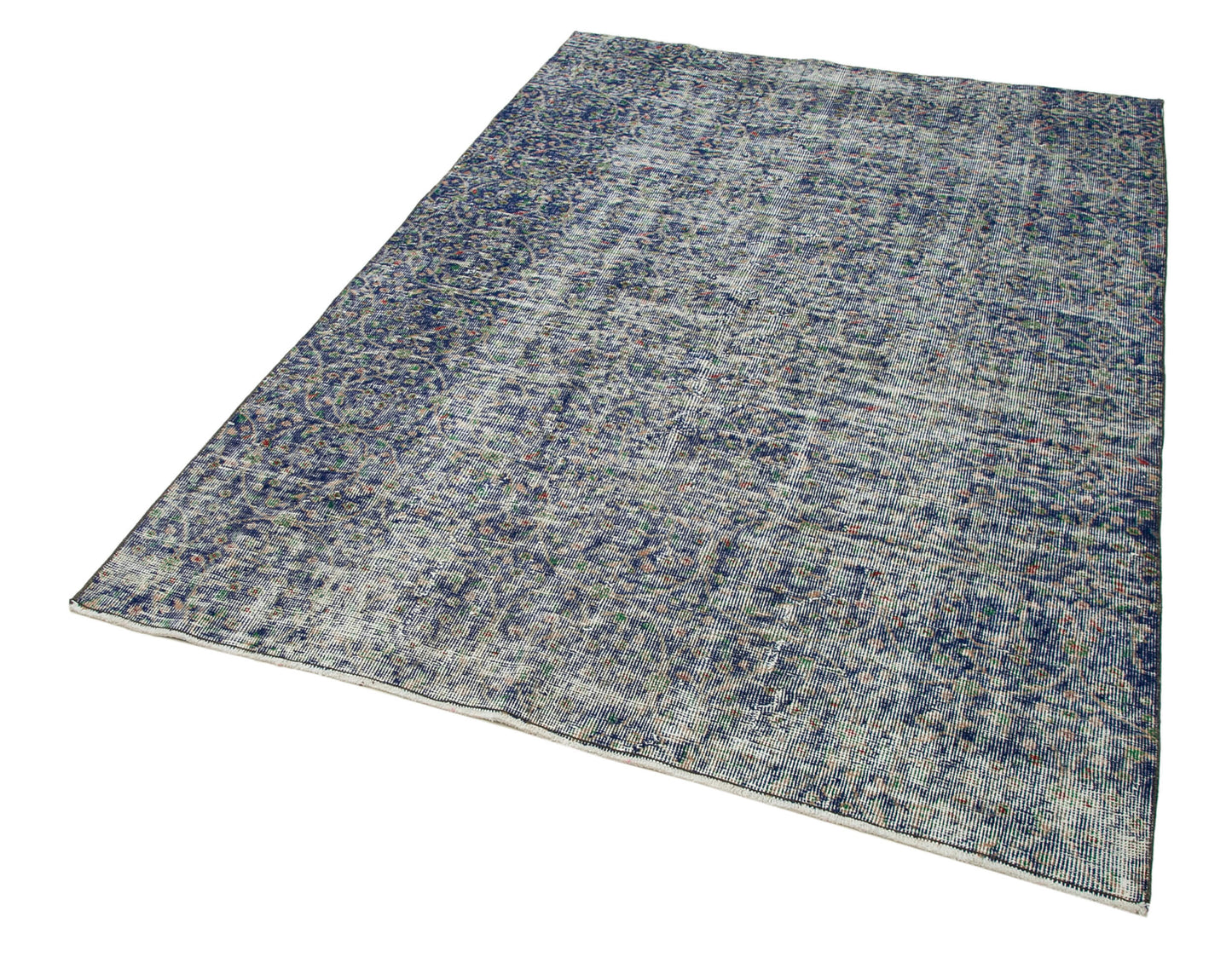 5x7 Blue Bohemian Rug  - 29933