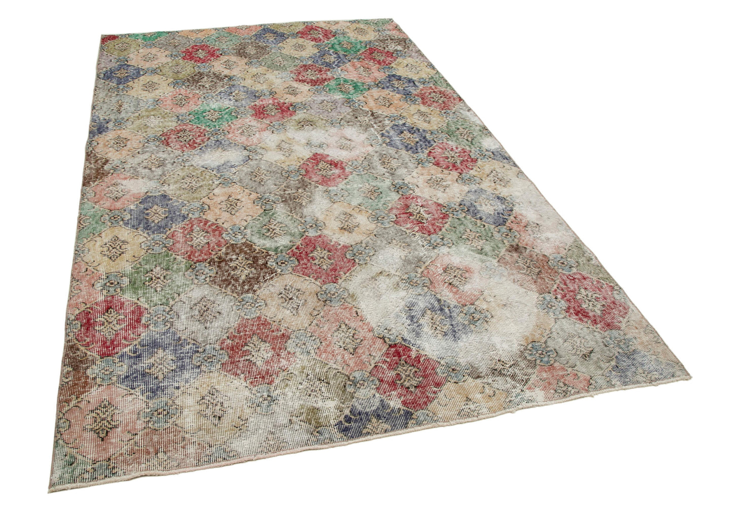 6x9 Beige Bohemian Rug  - 29948