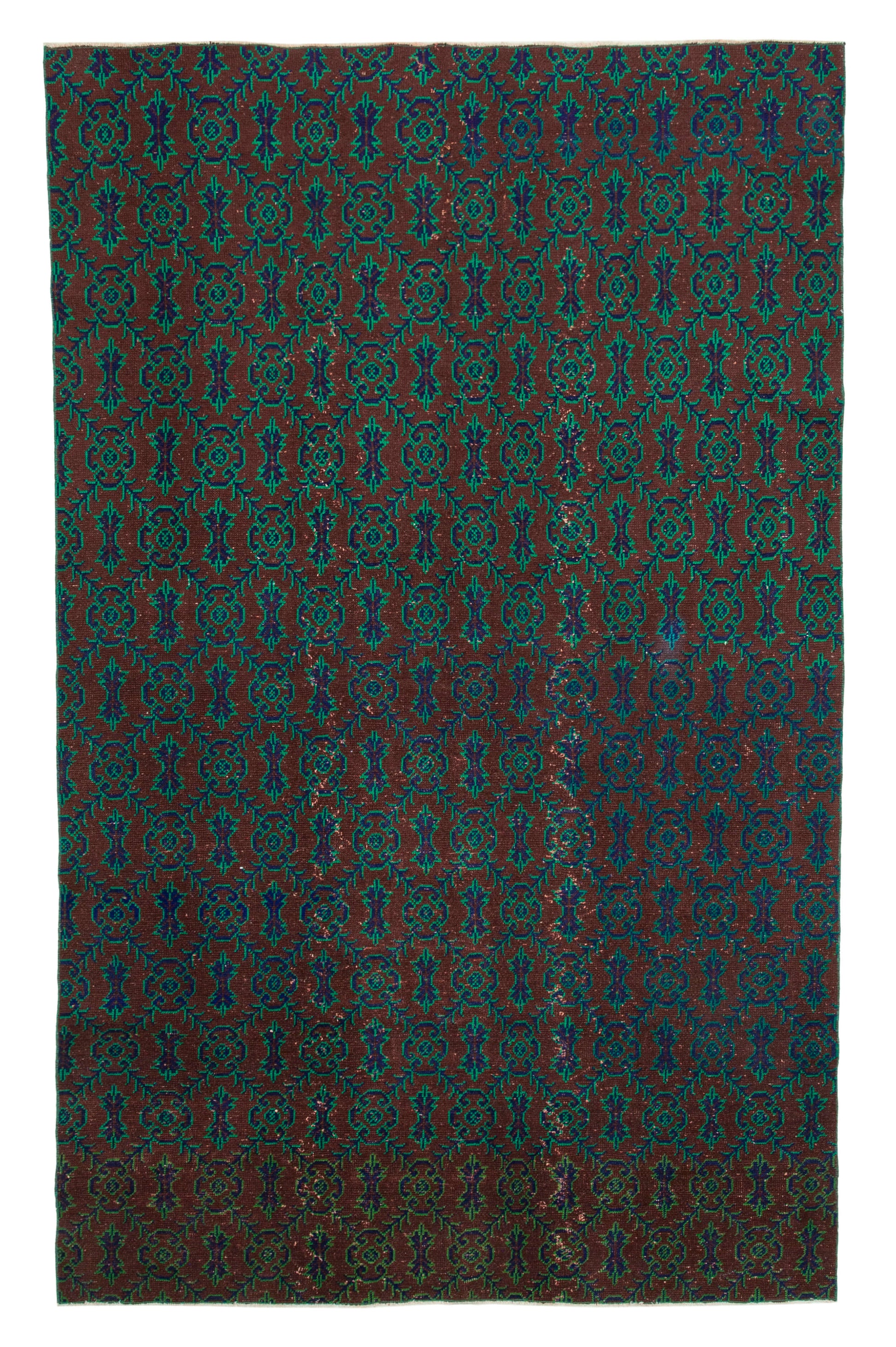 6x10 Brown Bohemian Rug  - 29952