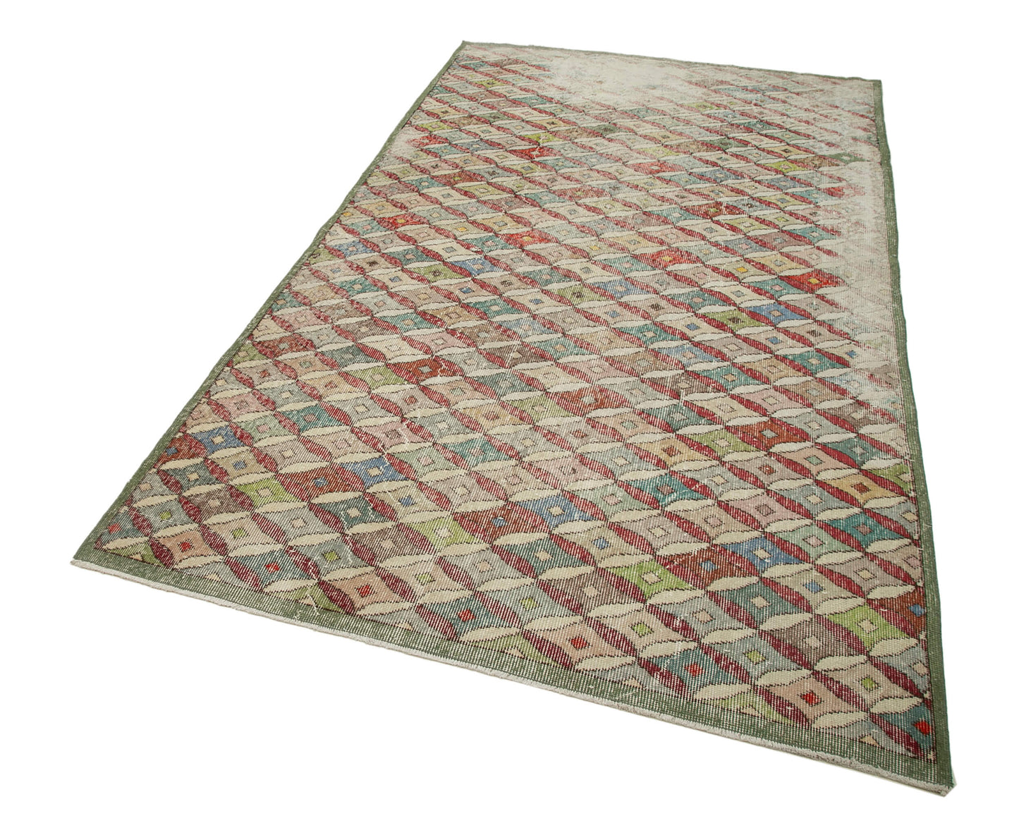 5x9 Beige Bohemian Rug  - 29963