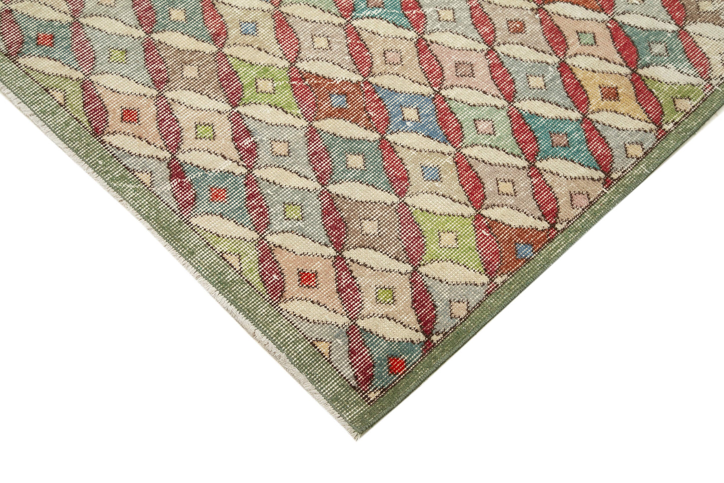 5x9 Beige Bohemian Rug  - 29963