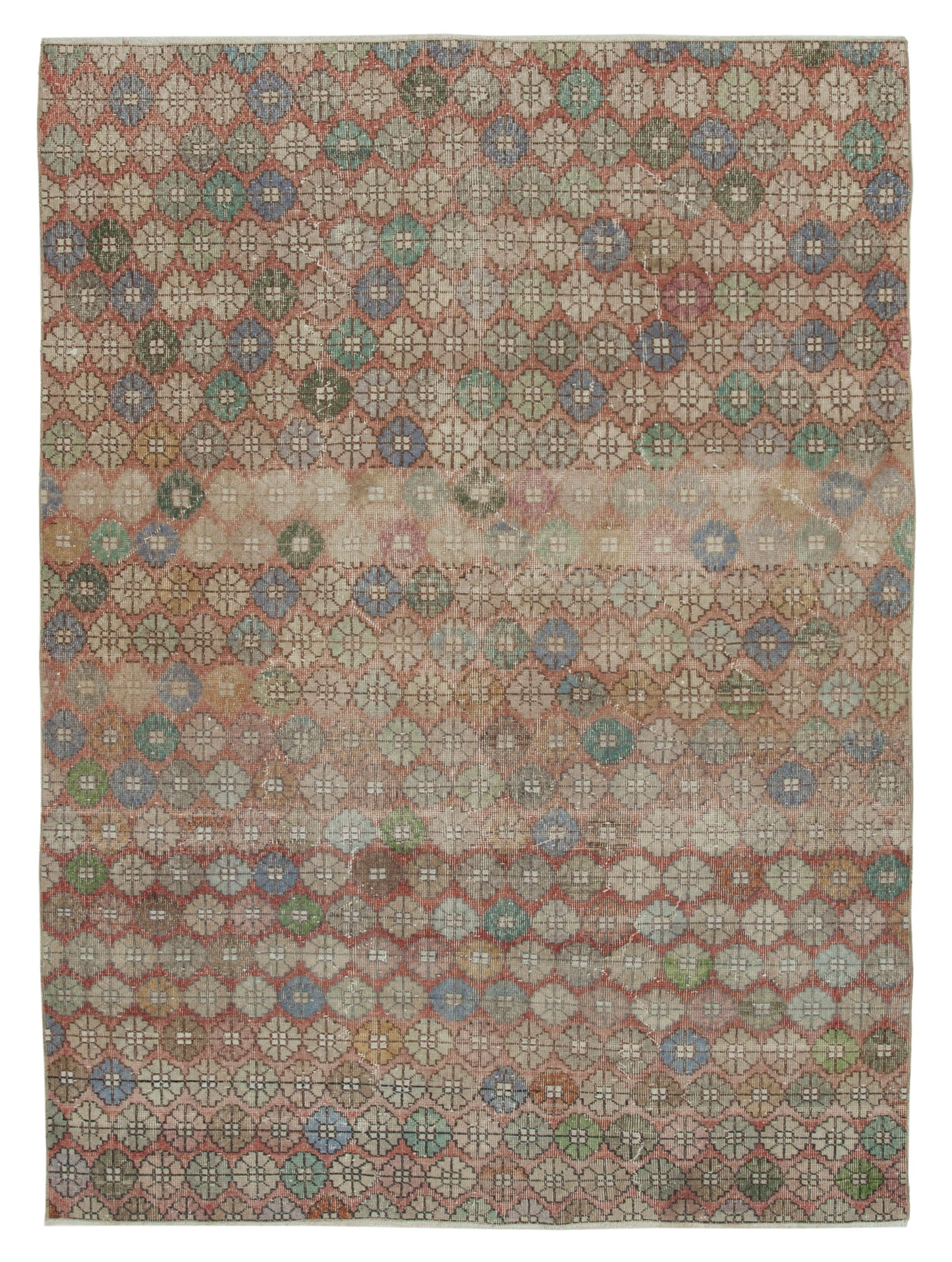 6x9 Beige Bohemian Rug  - 29984