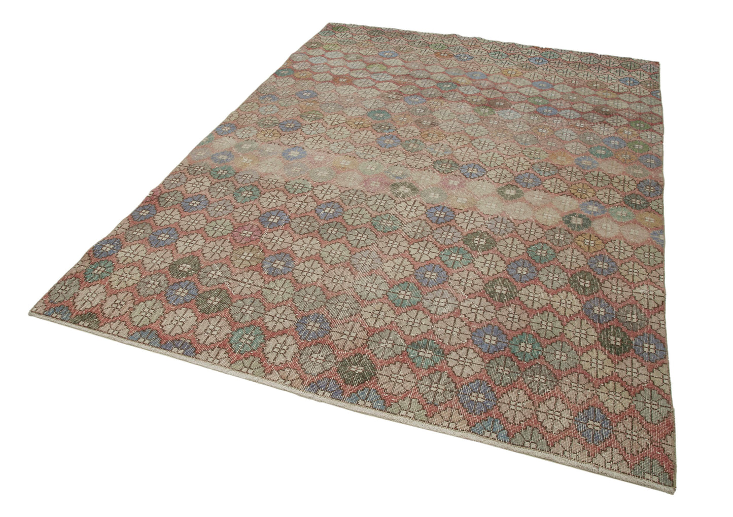 6x9 Beige Bohemian Rug  - 29984